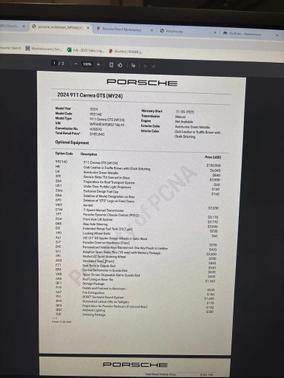 2024 Porsche 911 Carrera GTS