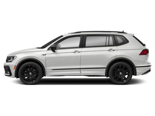 Pure White 2021 Volkswagen Tiguan 2.0T SE R-Line Black 4MOTION