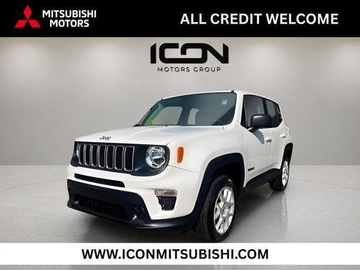 Alpine White Clearcoat 2023 Jeep Renegade Latitude