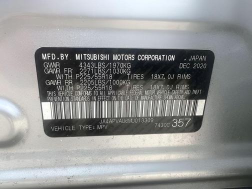 Alloy Silver Metallic 2021 Mitsubishi Outlander Sport SE