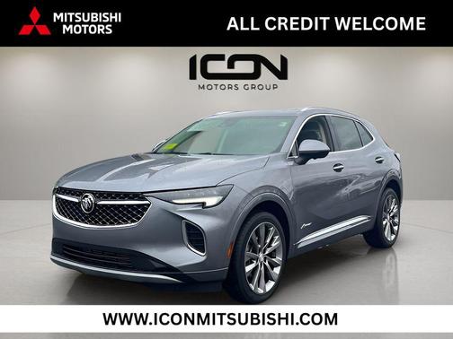Satin Steel Metallic 2021 Buick Envision AWD Avenir