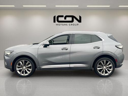 Satin Steel Metallic 2021 Buick Envision AWD Avenir