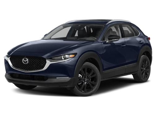 Deep Crystal Blue Mica 2023 Mazda CX-30 2.5 Turbo Premium Plus Package