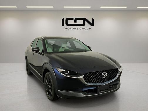 Deep Crystal Blue Mica 2023 Mazda CX-30 2.5 Turbo Premium Plus Package