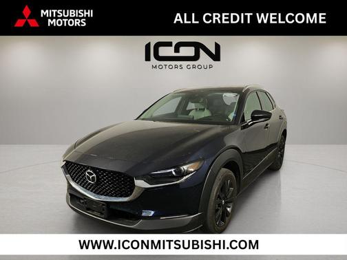 Deep Crystal Blue Mica 2023 Mazda CX-30 2.5 Turbo Premium Plus Package