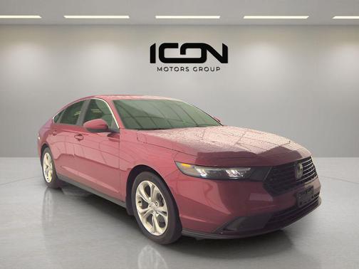 Radiant Red Metallic 2024 Honda Accord LX 1.5T