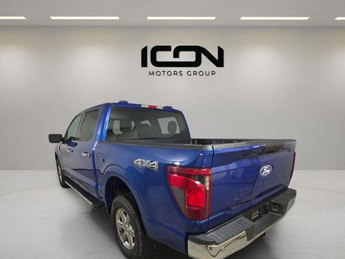 Antimatter Blue Metallic 2025 Ford F-150 XLT