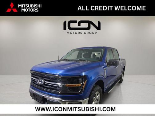 Antimatter Blue Metallic 2025 Ford F-150 XLT