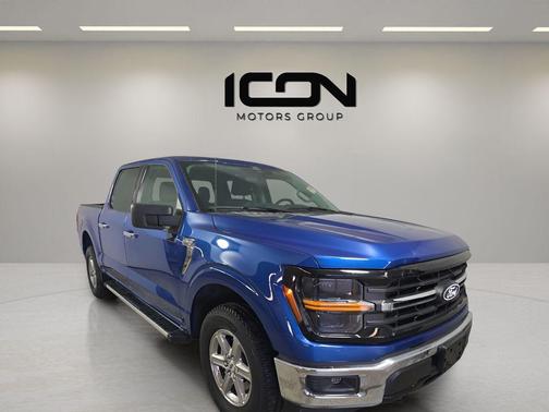 Antimatter Blue Metallic 2025 Ford F-150 XLT
