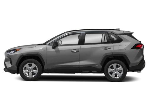 Silver Sky Metallic 2021 Toyota RAV4 Hybrid LE
