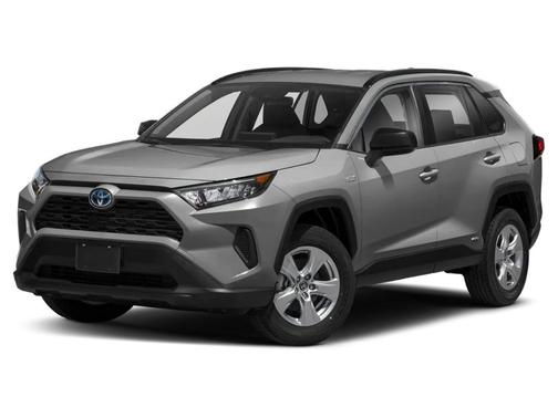 Silver Sky Metallic 2021 Toyota RAV4 Hybrid LE