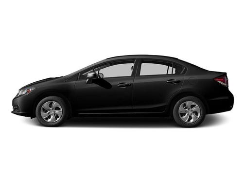 Crystal Black Pearl 2015 Honda Civic LX