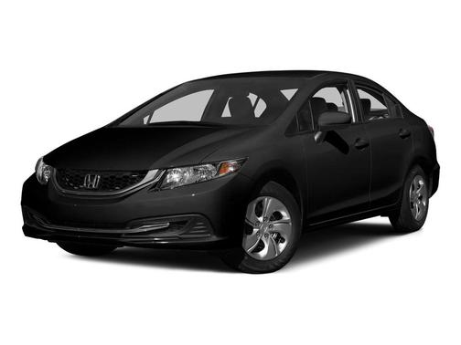 Crystal Black Pearl 2015 Honda Civic LX