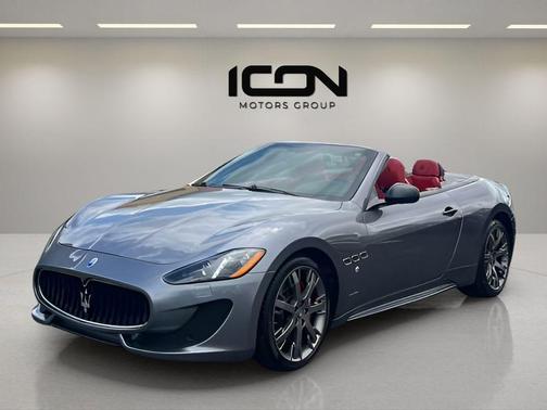 White 2015 Maserati GranTurismo MC