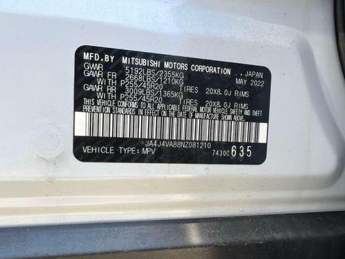 2022 Mitsubishi Outlander SEL S-AWC
