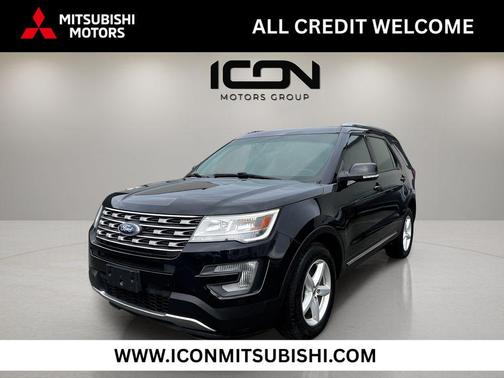 Shadow Black 2017 Ford Explorer XLT