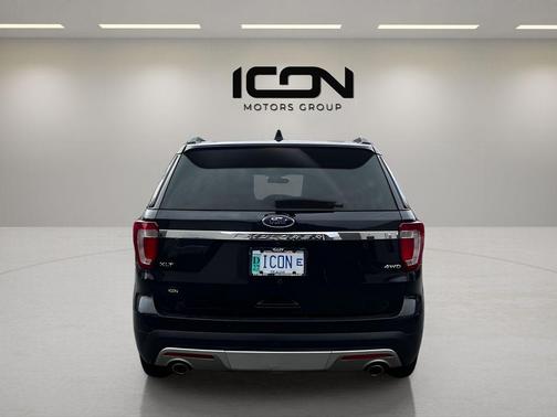 Shadow Black 2017 Ford Explorer XLT