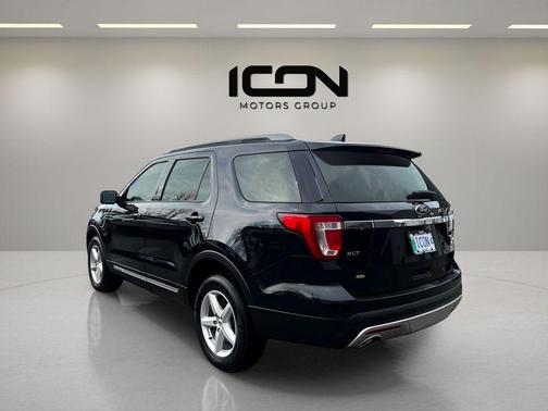 Shadow Black 2017 Ford Explorer XLT
