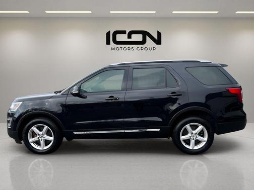 Shadow Black 2017 Ford Explorer XLT