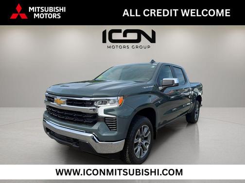 Cypress Gray 2025 Chevrolet Silverado 1500 LT