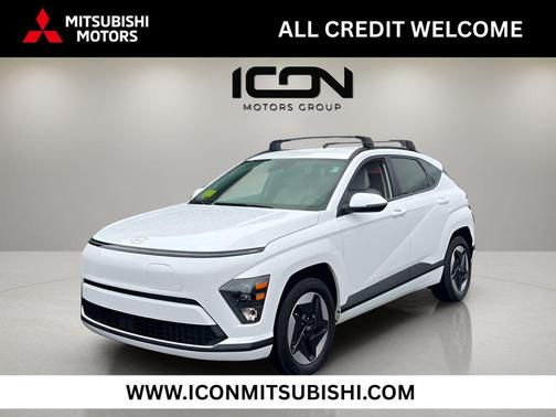 Atlas White 2024 Hyundai KONA EV SEL