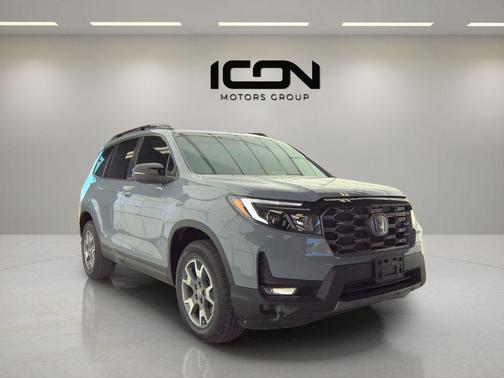 Sonic Gray Pearl 2023 Honda Passport AWD TrailSport