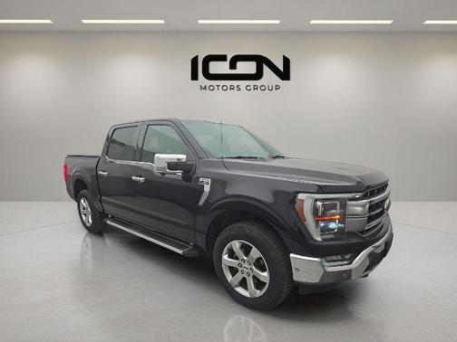 Agate Black Metallic 2021 Ford F-150 Lariat