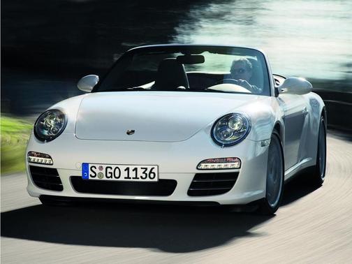 Arctic Silver Metallic 2010 Porsche 911 Carrera