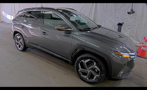 Amazon Gray 2022 Hyundai TUCSON Limited