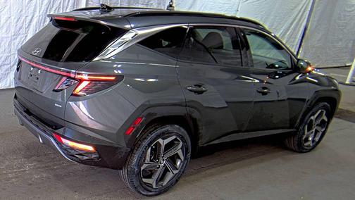Amazon Gray 2022 Hyundai TUCSON Limited