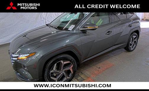 Amazon Gray 2022 Hyundai TUCSON Limited