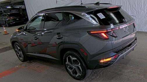 Amazon Gray 2022 Hyundai TUCSON Limited