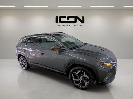 Amazon Gray 2022 Hyundai TUCSON Limited
