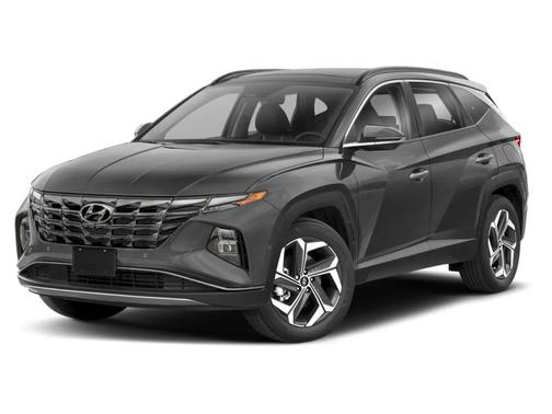 Amazon Gray 2022 Hyundai TUCSON Limited