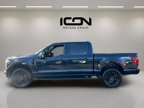 Antimatter Blue Metallic 2025 Ford F-150 Lariat