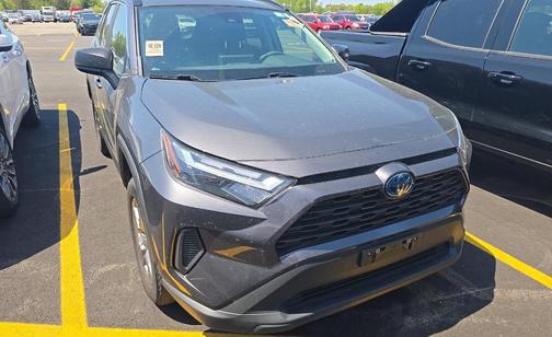 Magnetic Gray Metallic 2024 Toyota RAV4 Hybrid LE