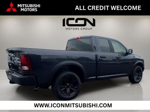 Maximum Steel Metallic Clearcoat 2021 RAM 1500 Classic Warlock Quad Cab 4x4 6'4' Box
