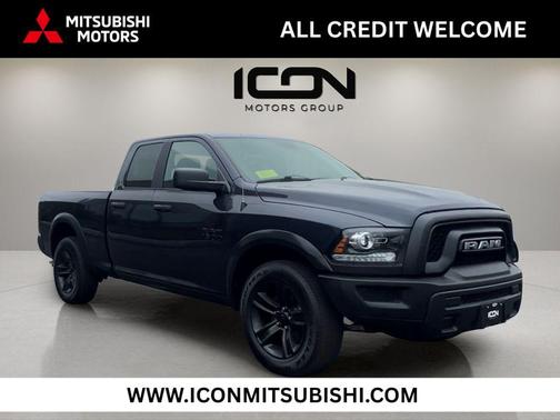Maximum Steel Metallic Clearcoat 2021 RAM 1500 Classic Warlock Quad Cab 4x4 6'4' Box