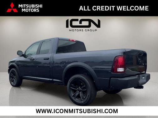 Maximum Steel Metallic Clearcoat 2021 RAM 1500 Classic Warlock Quad Cab 4x4 6'4' Box