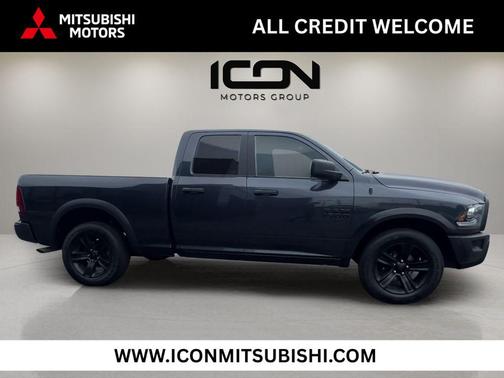 Maximum Steel Metallic Clearcoat 2021 RAM 1500 Classic Warlock Quad Cab 4x4 6'4' Box