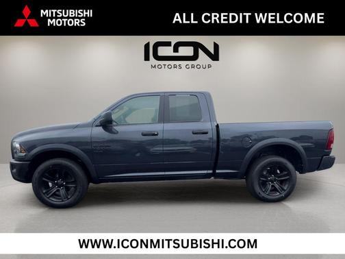 Maximum Steel Metallic Clearcoat 2021 RAM 1500 Classic Warlock Quad Cab 4x4 6'4' Box