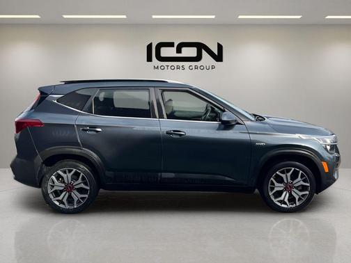 Gravity Gray 2021 Kia Seltos S Turbo