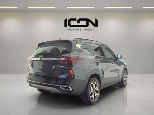 Gravity Gray 2021 Kia Seltos S Turbo