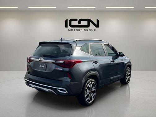 Gravity Gray 2021 Kia Seltos S Turbo
