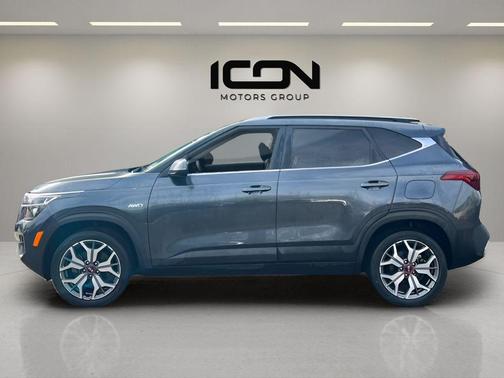 Gravity Gray 2021 Kia Seltos S Turbo