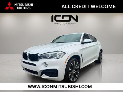 Mineral White Metallic 2019 BMW X6 xDrive35i