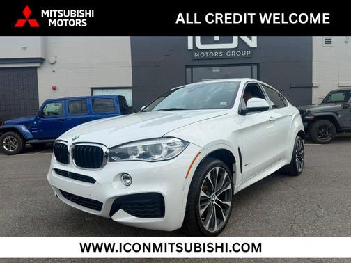 Mineral White Metallic 2019 BMW X6 xDrive35i