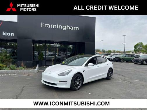 Pearl White Multi-Coat 2021 Tesla Model 3 Long Range