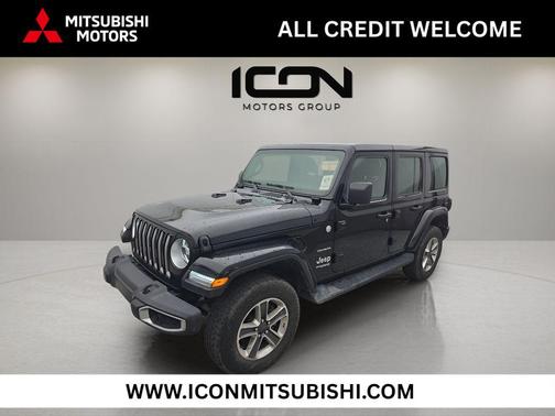 Black Clearcoat 2022 Jeep Wrangler Unlimited Sahara