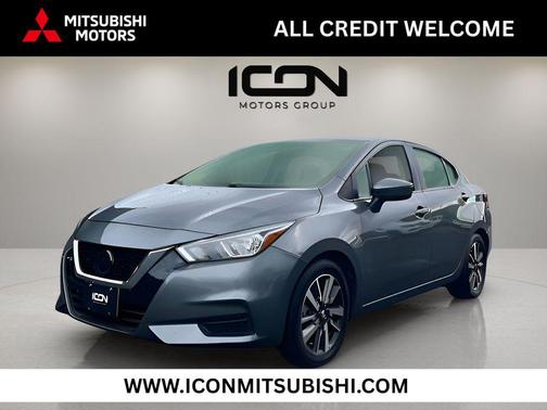 Gun Metallic 2021 Nissan Versa 1.6 SV